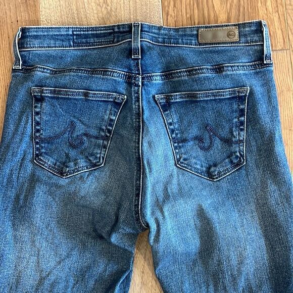 AG/Anthropologie Stevie Ankle Button Up Jeans - Picture 5 of 7